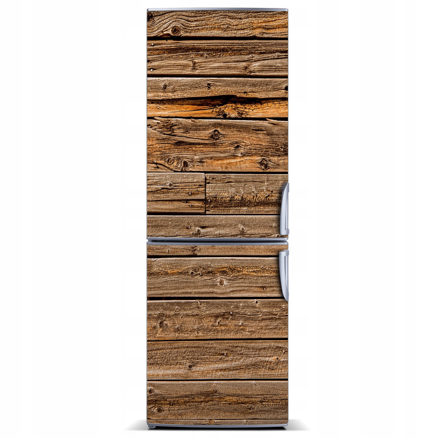 

Magnes Tapeta na lodówkę Drewniana ściana 60x180
