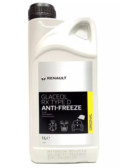 

Płyn Chłodniczy Glaceol Rx Typ D 1L Oe 7711428132