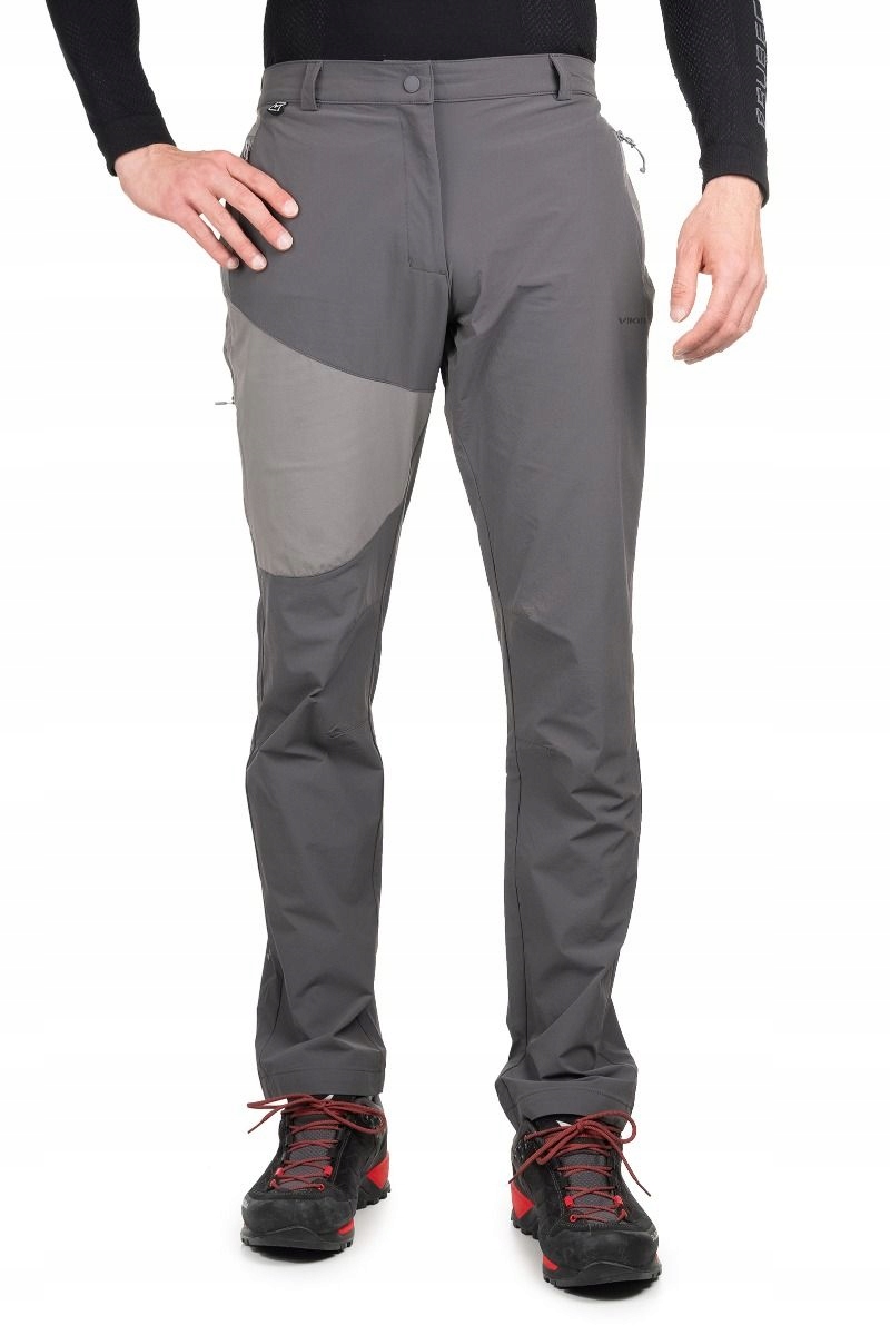 Viking Spodnie trekkingowe męskie Rago szare l