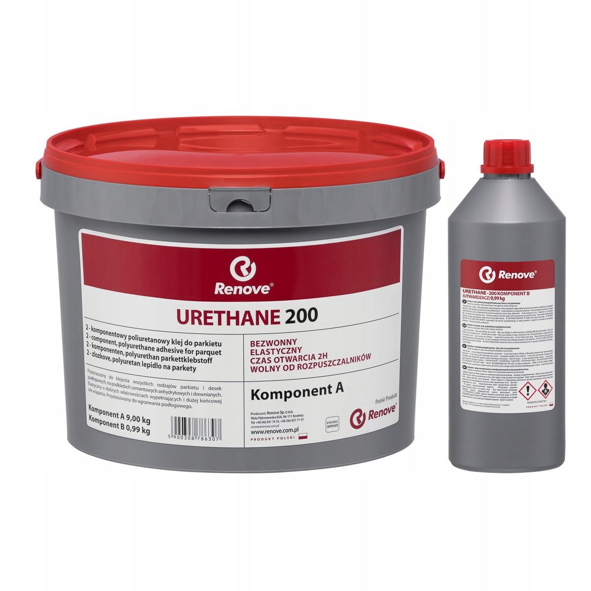 Renove urethane 200 Dwuskładnikowy klej poliuretanowy 9,99 Kg