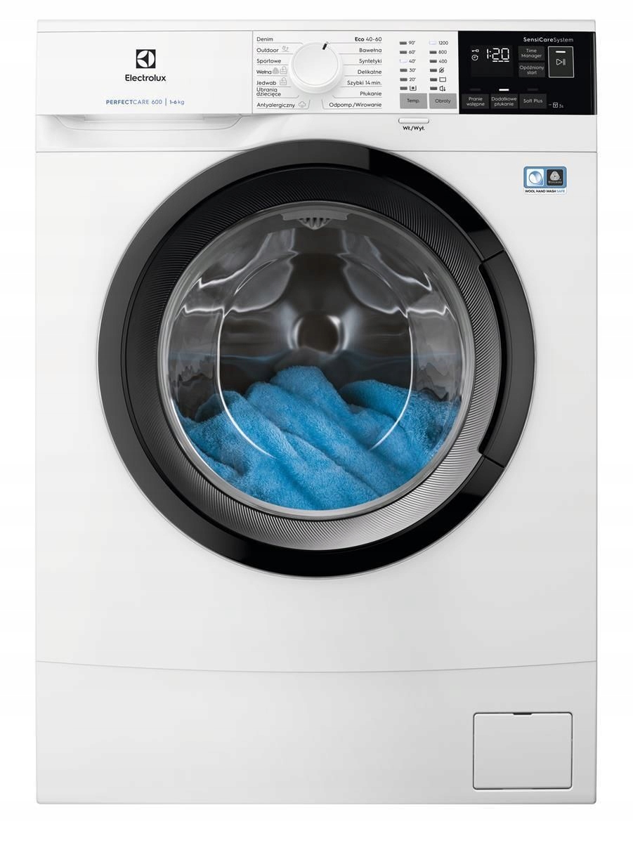 Pralka wolnostojąca Electrolux EW6SN426BP 6kg 1200