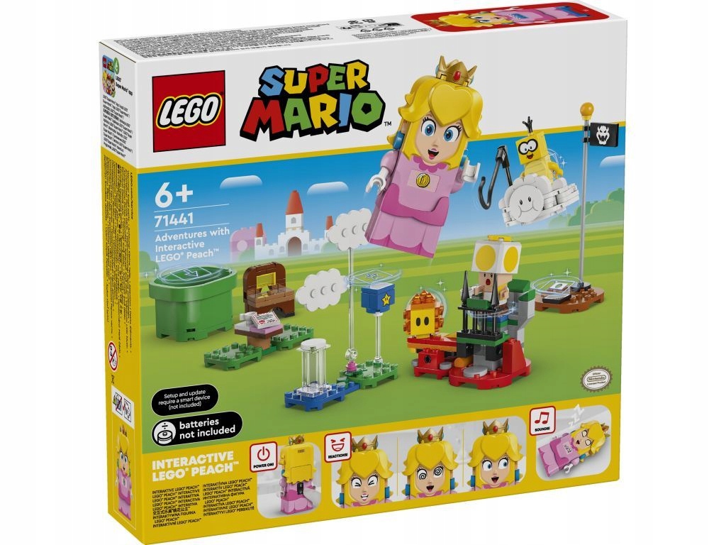 Lego 71441 Mario Dobrodružství s interaktivní figurkou Lego Peach