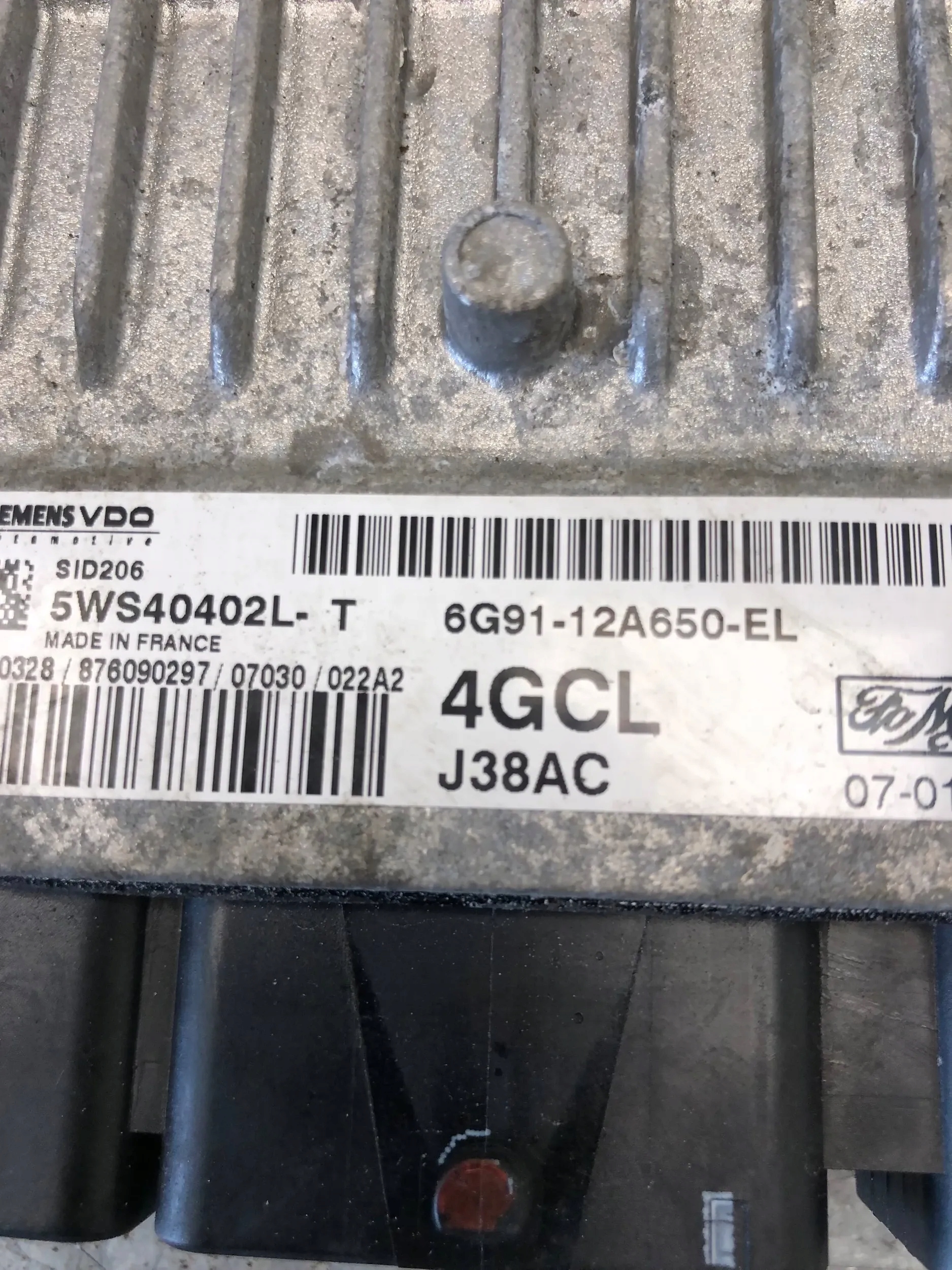 Computer DES MOTORS FORD S-MAX MK1 6G91-12A650-EL