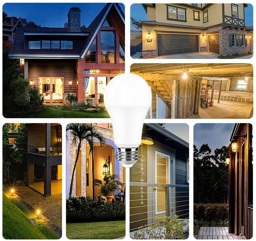 ŻARÓWKA LED Z CZUJNIKIEM RUCHU - E27 6W - CIEPŁA BARWA Rodzaj LED