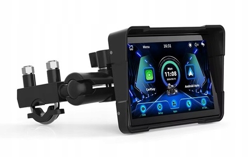 Navigačný displej Navic 5" pre motocykel Android Auto Apple CarPlay yanosik