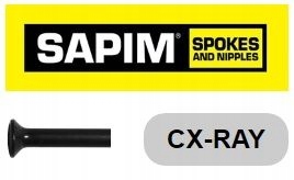 Sapim szprycha CX-Ray Black 238mm Straightpull