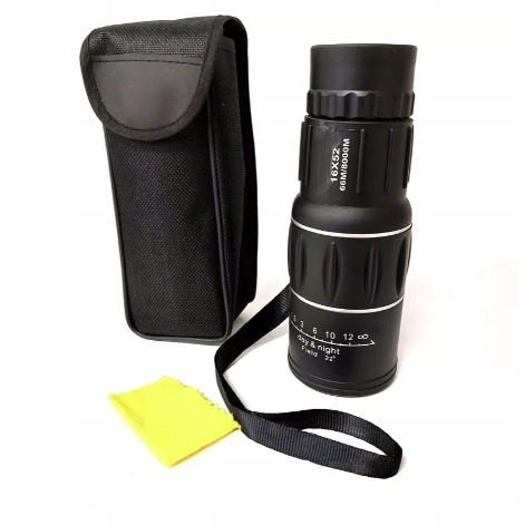 MONOKULAR LUNETA LORNETKA 16×52 ETUI PASEK Marka Haoran