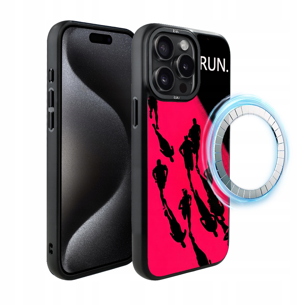 Pouzdro pro iPhone 15 Pro Max Ibizu DropGuard Matt s MagSafe, noční maraton