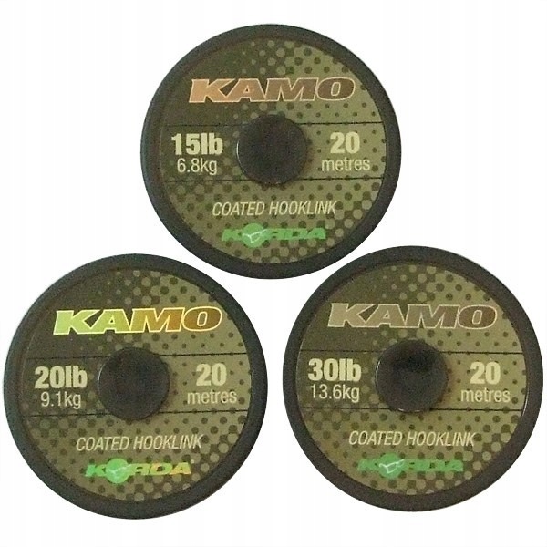 Plecionka Korda Kamo Coated Hooklink 20lb KKB20