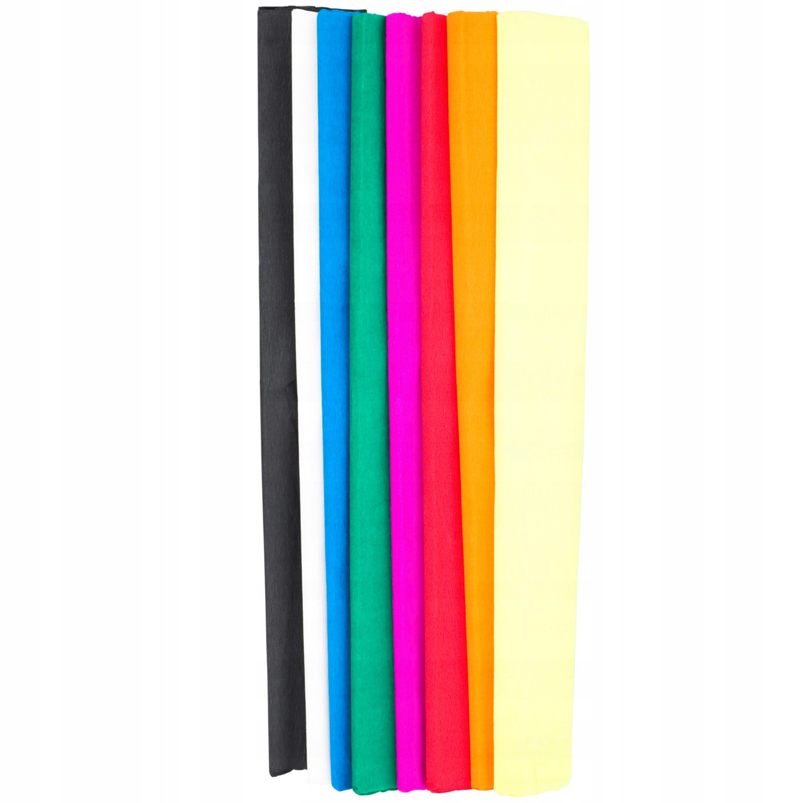 BIBUŁA MARSZCZONA SZKOLNA 8 SZTUK 45 x 200cm