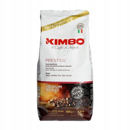 Levně Kimbo Espresso Bar Prestige 1kg Káva zrn