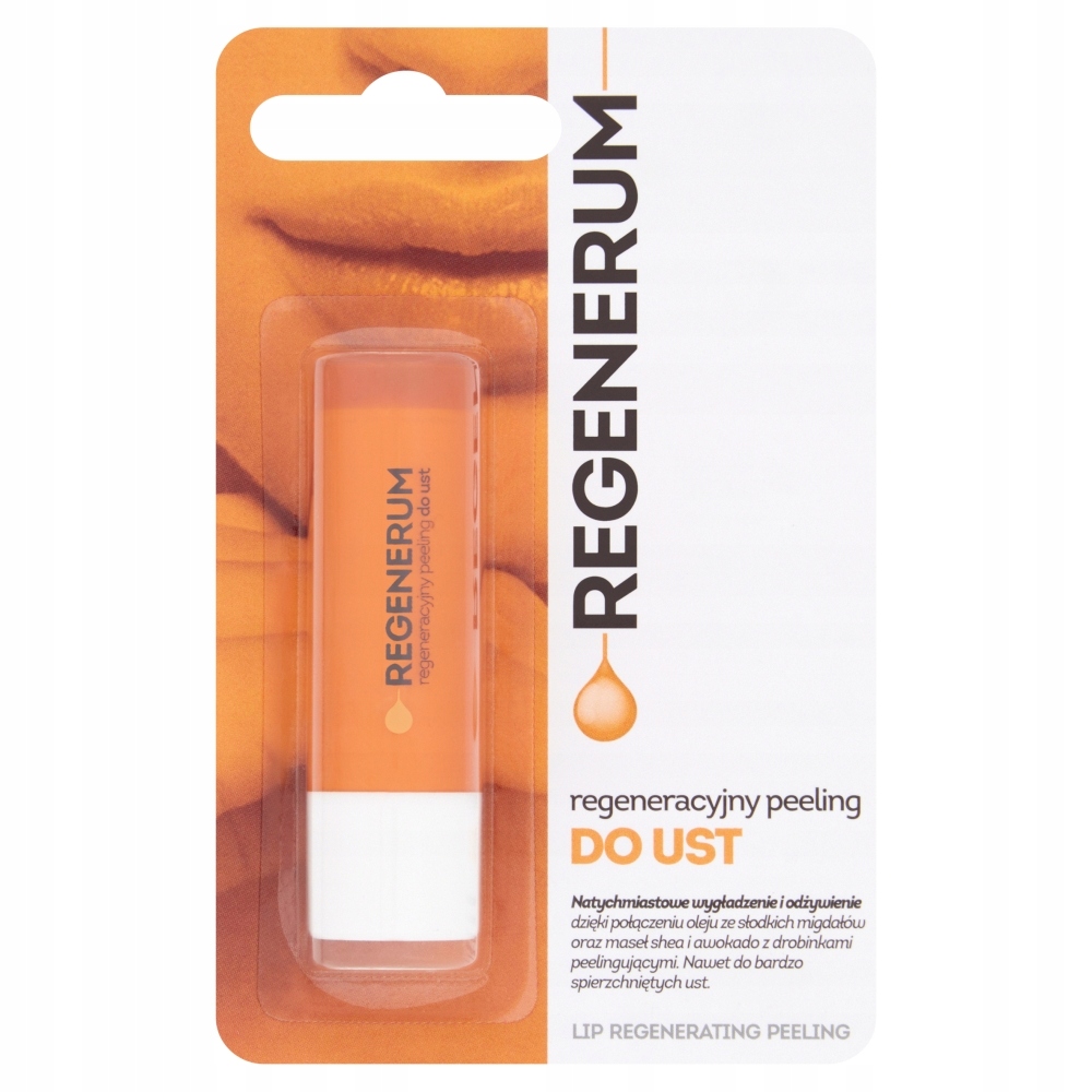 

Regenerum Usta Regeneracyjny peeling do ust 5g