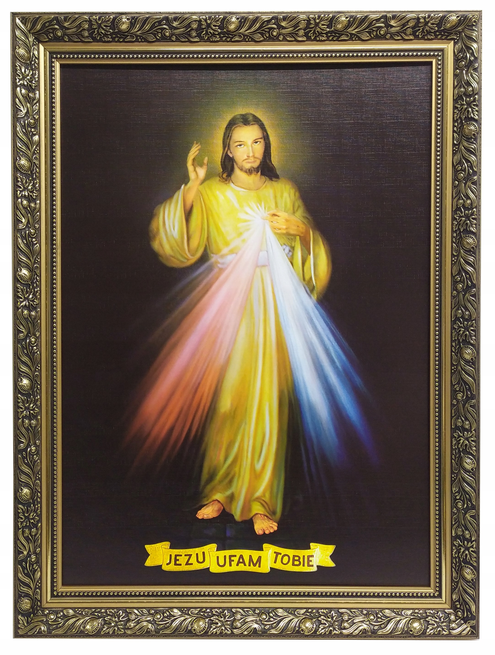 

Święty Obraz Na Ścianę 60X80 Jezu Ufam Tobie Jezus