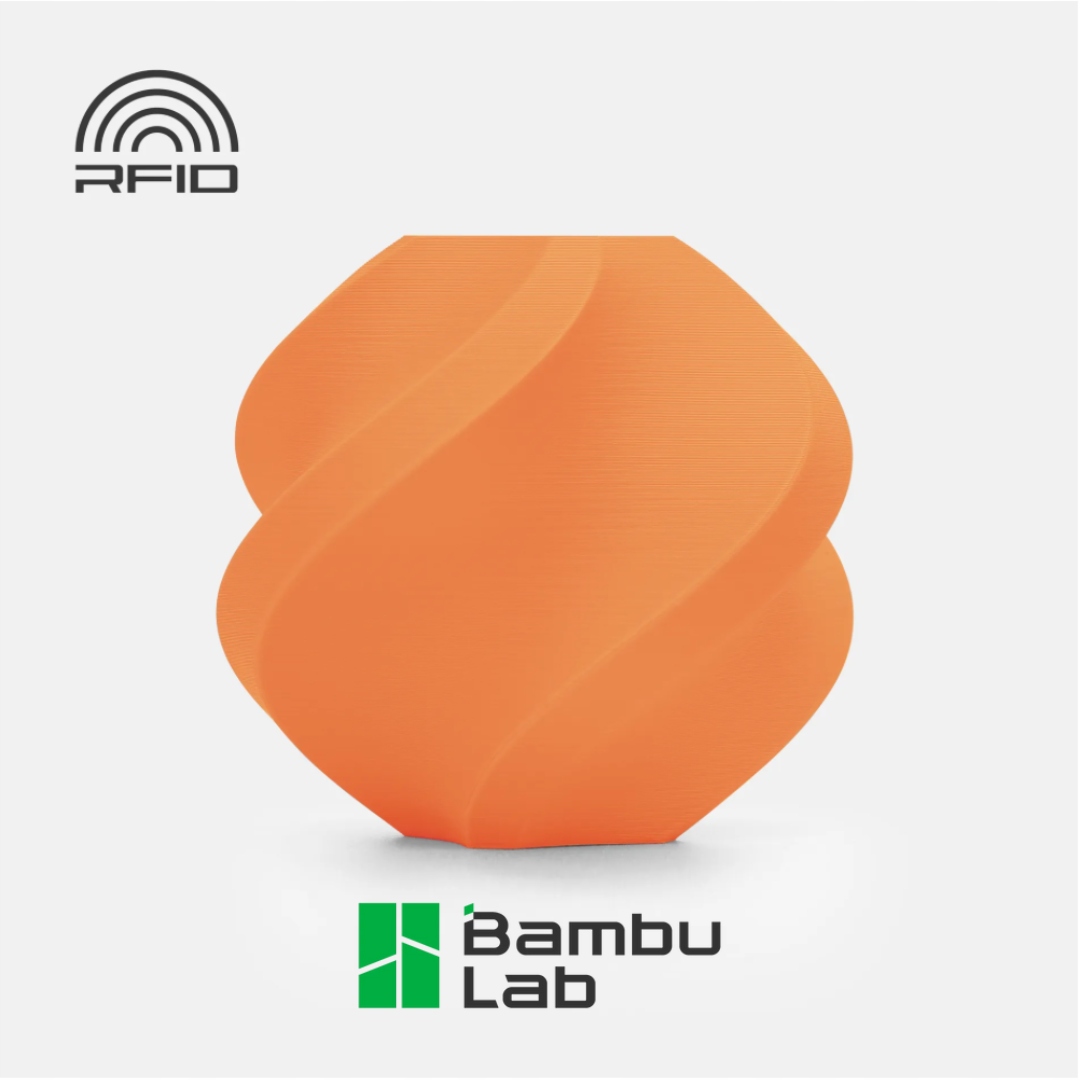 Filament Bambu Lab PLA Matte 1,75 mm 1 kg - z szpulą - Mandarin Orange