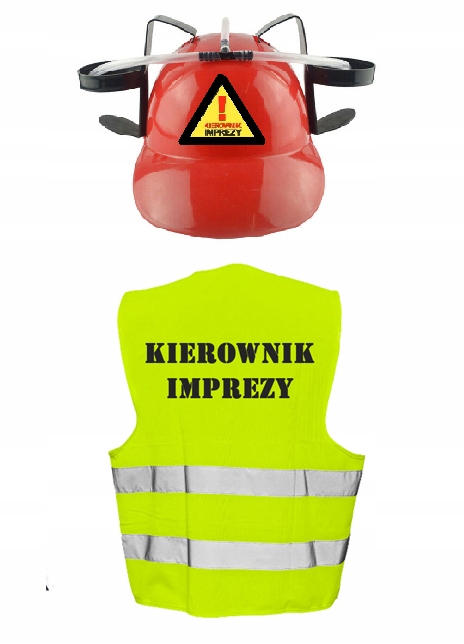 

Kamizelka Kask Piwny Imprezowy Zestaw Hełm Piwo