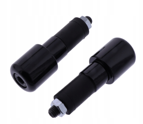 

Końcówki kierownicy Jmp Mini 148g stalowe czarne