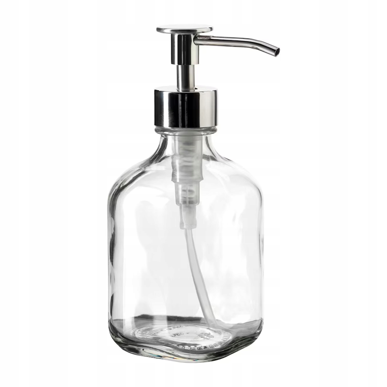 

Dozownk mydła płynnego 320 ml szkło bezbarwne