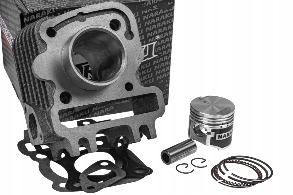 Cylinder Kit Naraku V2 50cc, Aprilia Derbi Italjet 50 4T (bez hlavy)