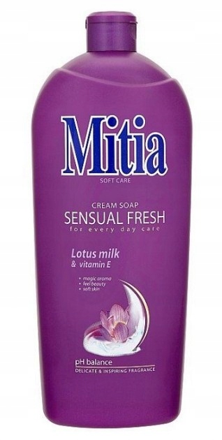 

Mitia Mydło W Płynie Zapas Sensual Fresh Fiolet 1L