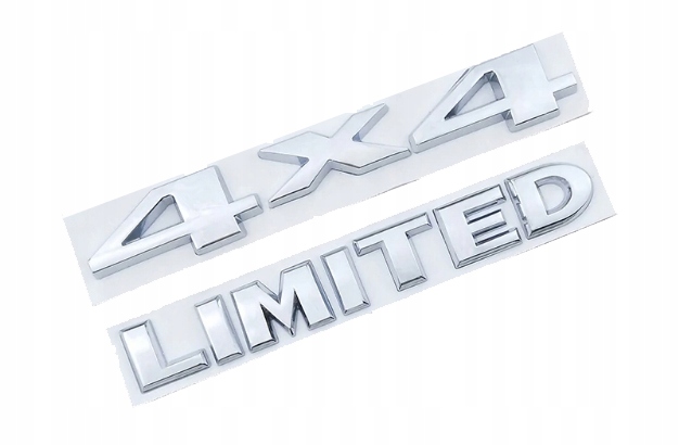 

Emblemat Napis Jeep Limited 4x4 chrom