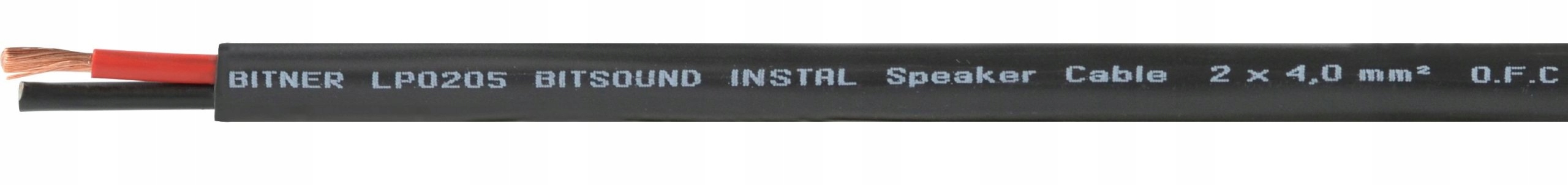 BITNER LP0205 POLSKI kabel głośnikowy 2x4 Cu OFC Marka Bitner