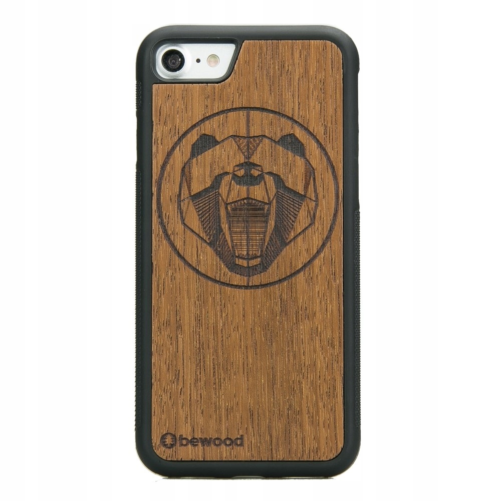Pouzdro Bewood pro iPhone Se 2020 Medvěd Merbau