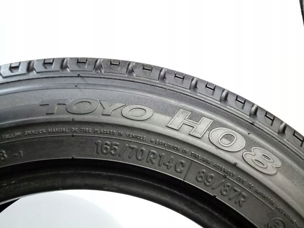 tyres Toyo H08 165/70/14C 89/87R 2017 9,6mm
