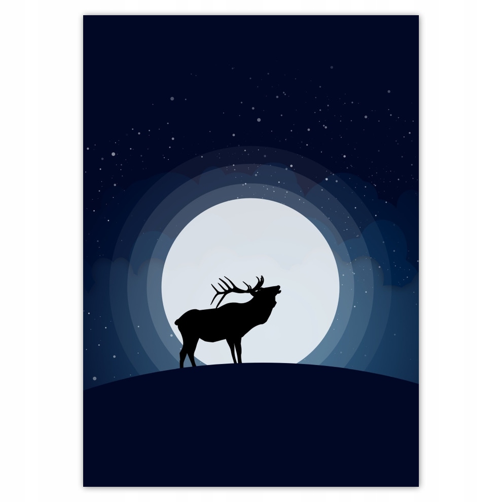 

Naklejki 50x70 Jeleń Rogacz