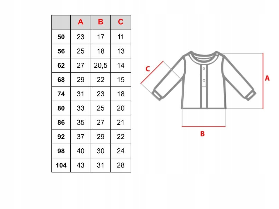 3-pak KAFTANIK BAWEŁNIANY koszulka niemowlęca 62 Rękaw długi rękaw
