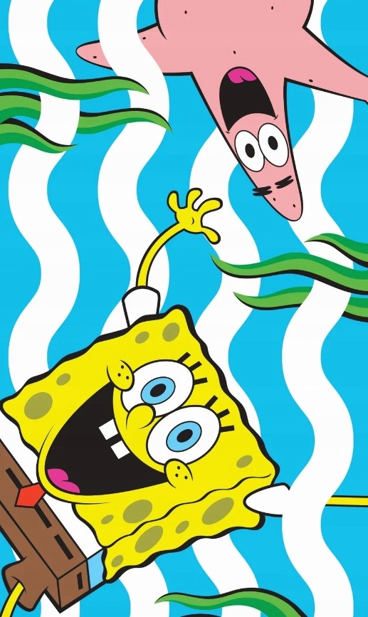 

Ręcznik do przedszkola 50x30 ręczniczek Spongebob