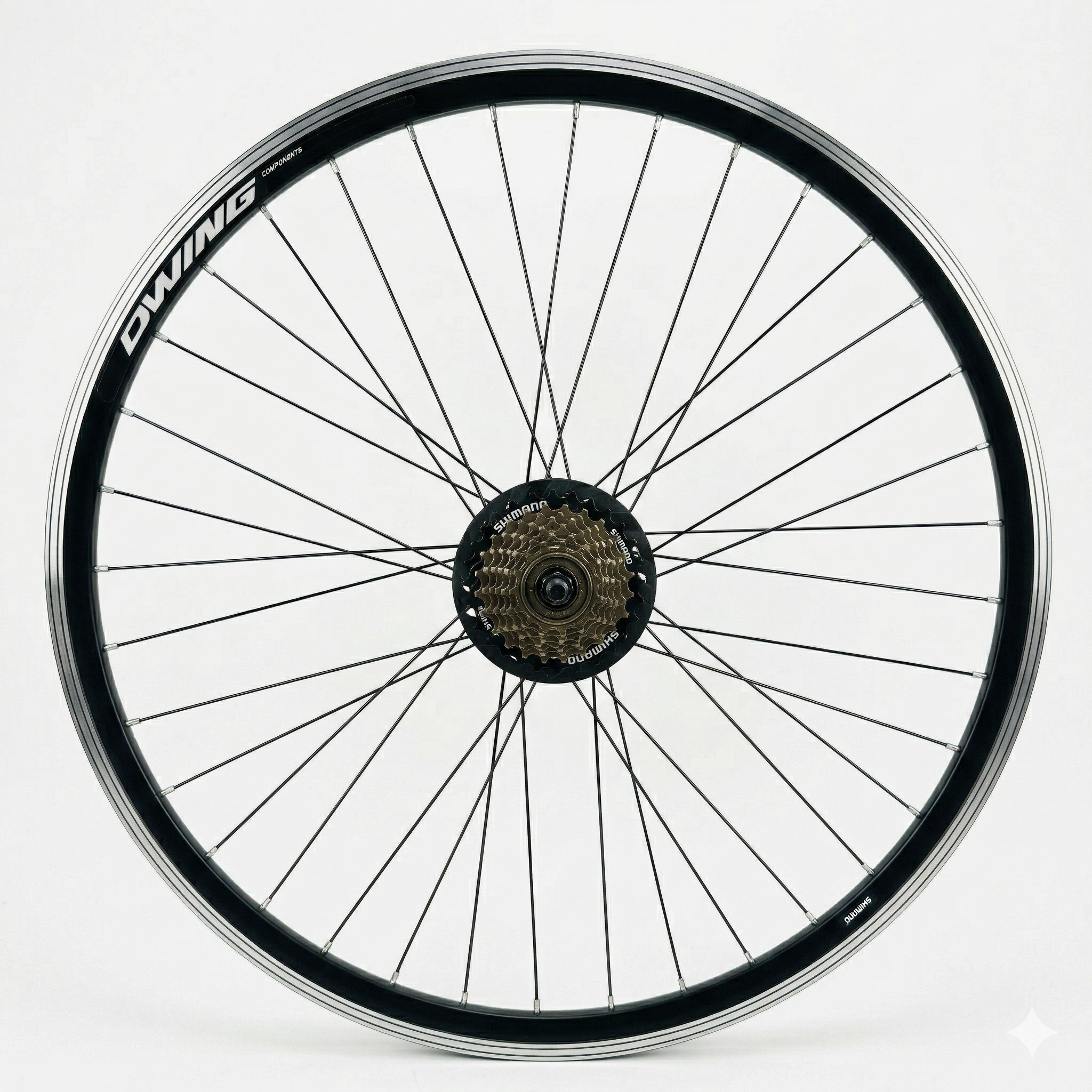 Koło Rowerowe 28 Cali Tył Tylne Wolnobieg 7 Rzędowy Shimano Samozamykacz