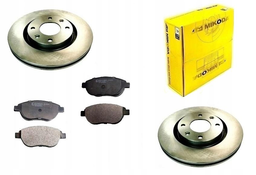 Kotouče Citroen Xsara Picasso 2001-2010 Přední Sada 283 MM