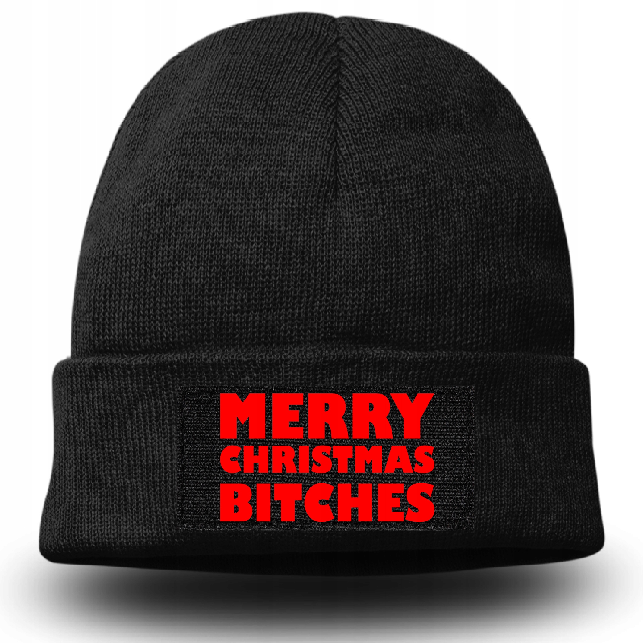 

Czapka Zimowa Na Mikołaja Życzenia Merry Christmas