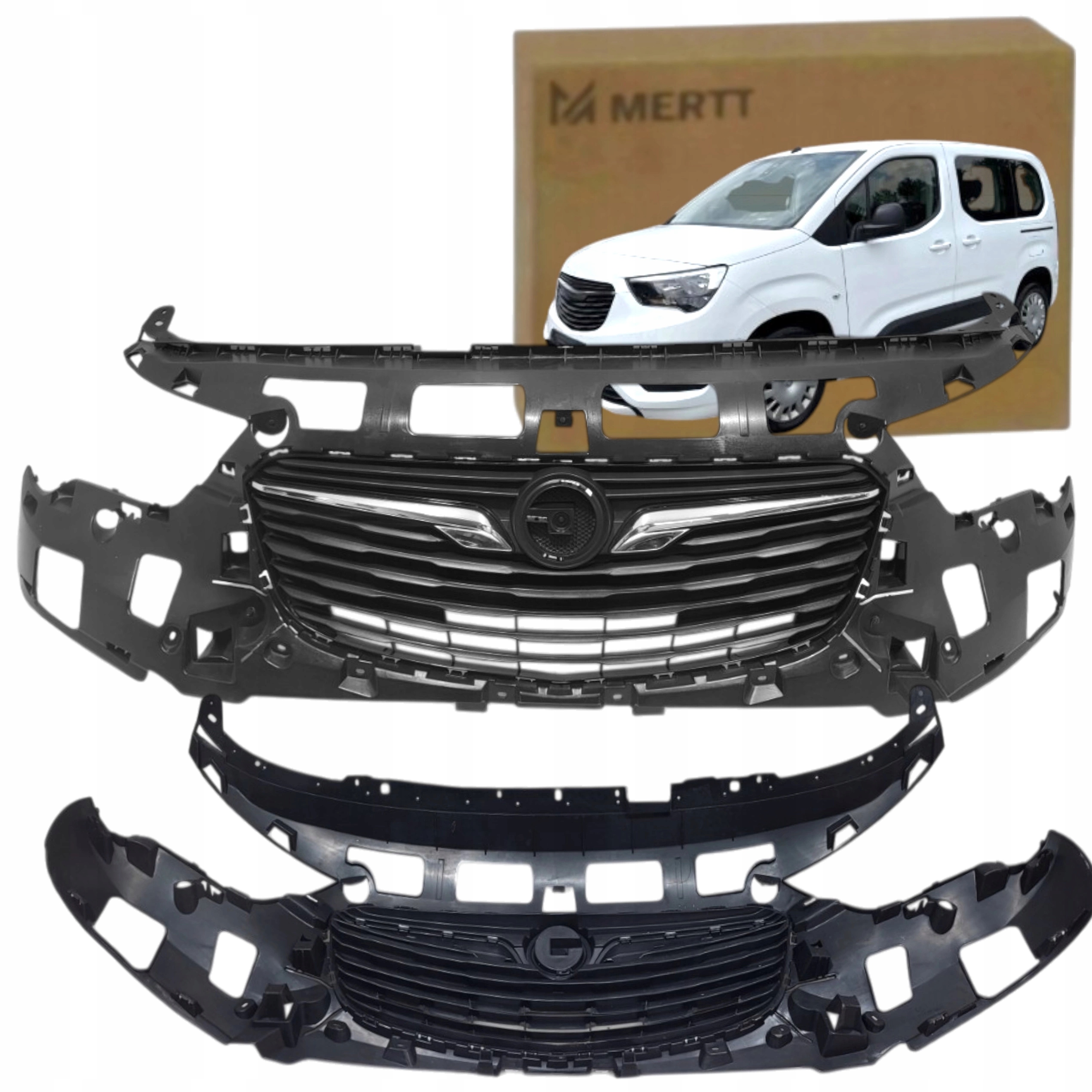 Opel Combo 2018-2021 Atrapa Mřížka Chladiče Grilu 9816859580