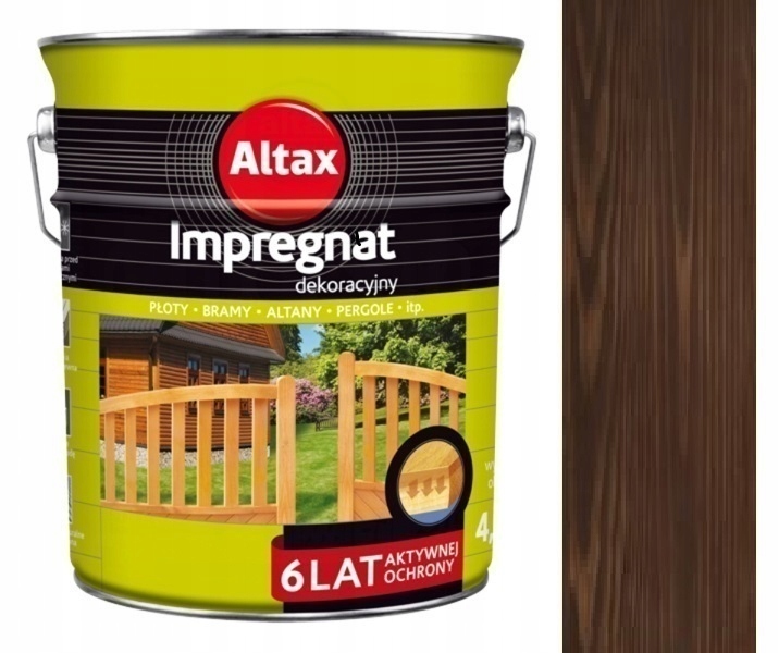 Altax Altaxin Impregnace Na Dřevo 4,5 L Hnědá