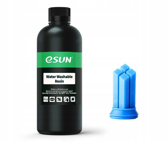 ESun Water Washable Resin Blue 0.5kg
