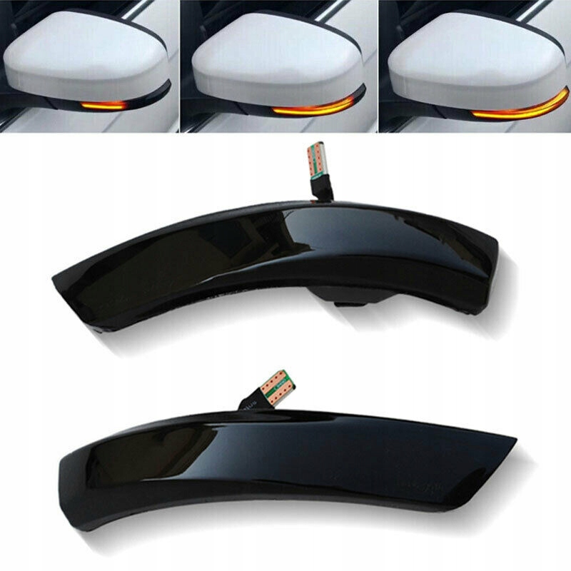 Ledowe Kierunkowskazy Ford Focus 2 2008 2011 Installation side Left front Right front Left side Right side