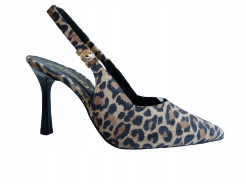 Panterka dámské sandály lodičky bez podpatku elegantní dámské boty Karino 37