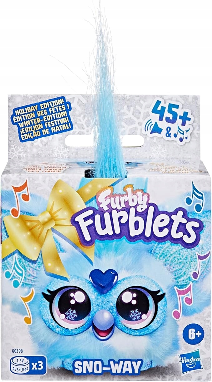 FURBY MINI SNO-WAY FURBLET MASKOTKA INTERAKTYWNA