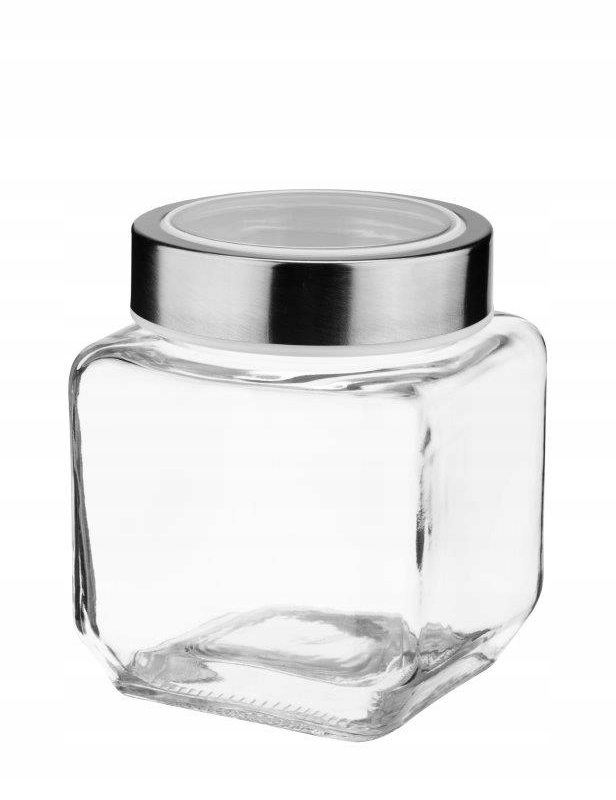

Pojemnik Kuchenny Szklany Kwadratowy Rubi 500ml
