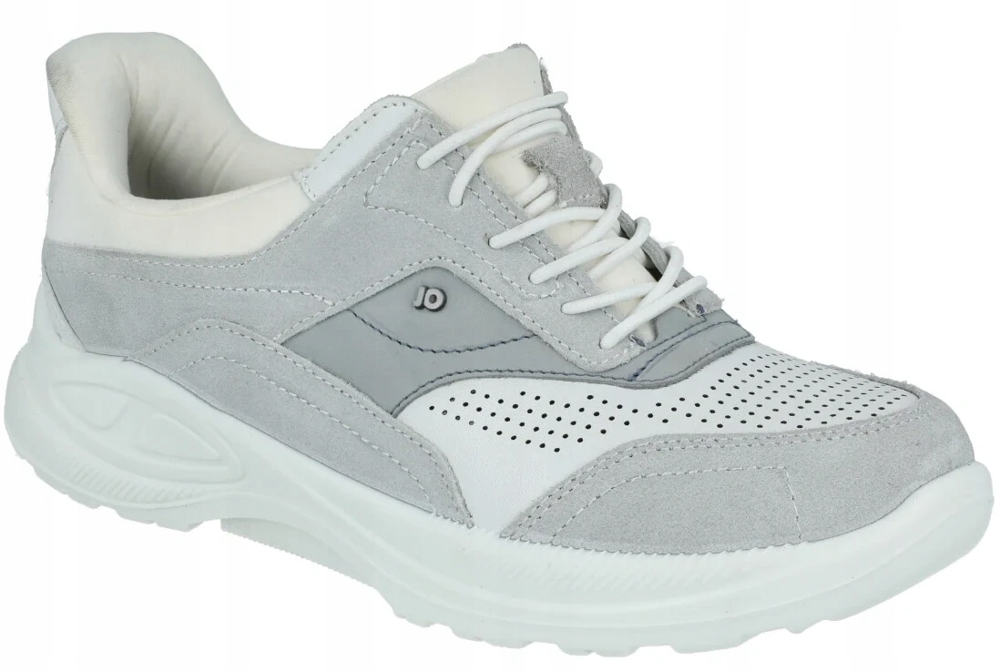 Damskie półbuty tęgość K Jomos 860385 skórzane buty na szerokie stopy R39