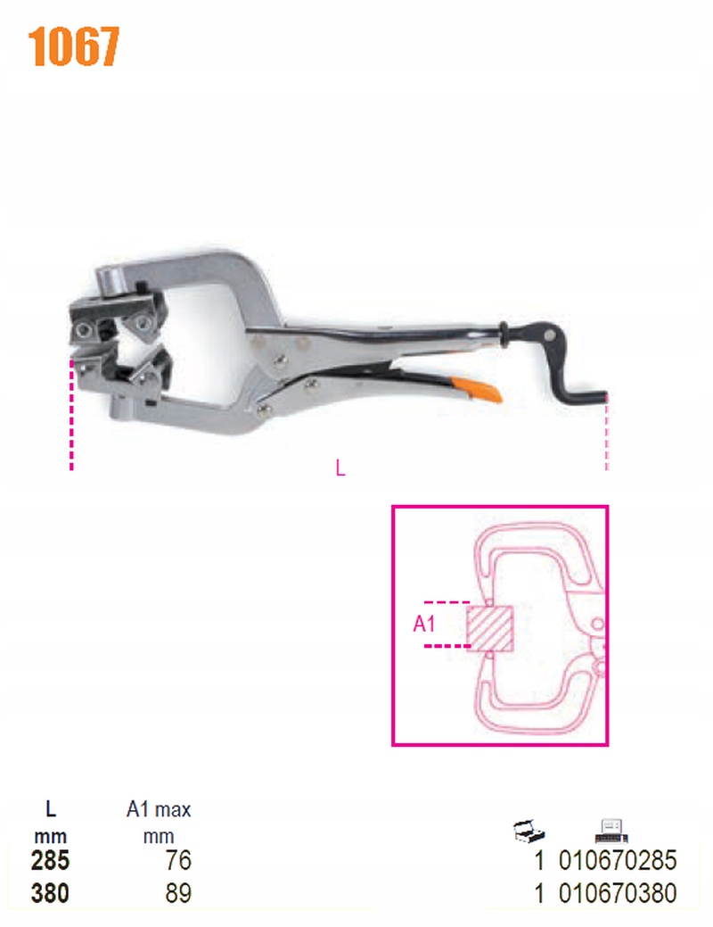 BETA SZCZYPCE NASTAWNE DO RUR 380 MM 1067 380 Mark Beta