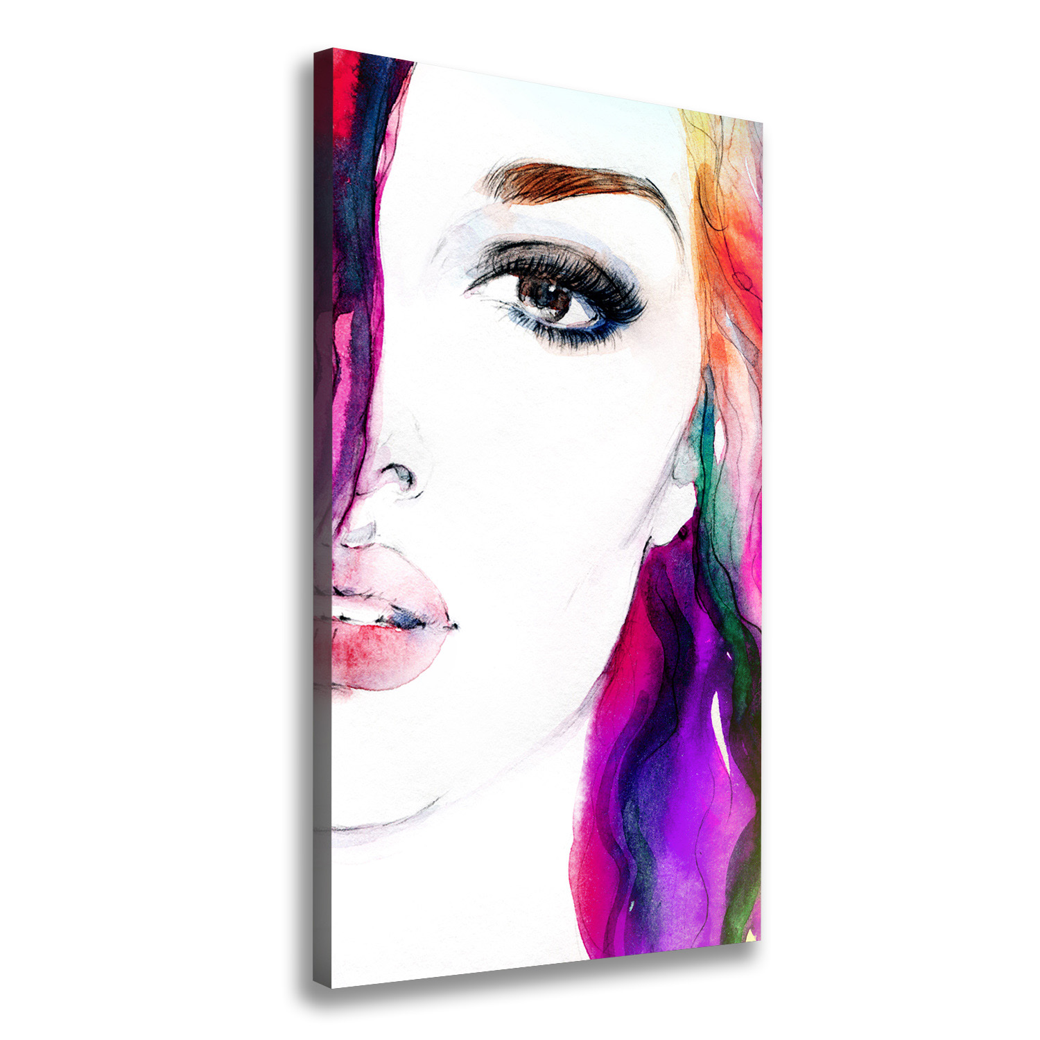 

Foto obraz na płótnie Abstrakcja kobieta 50x100 cm