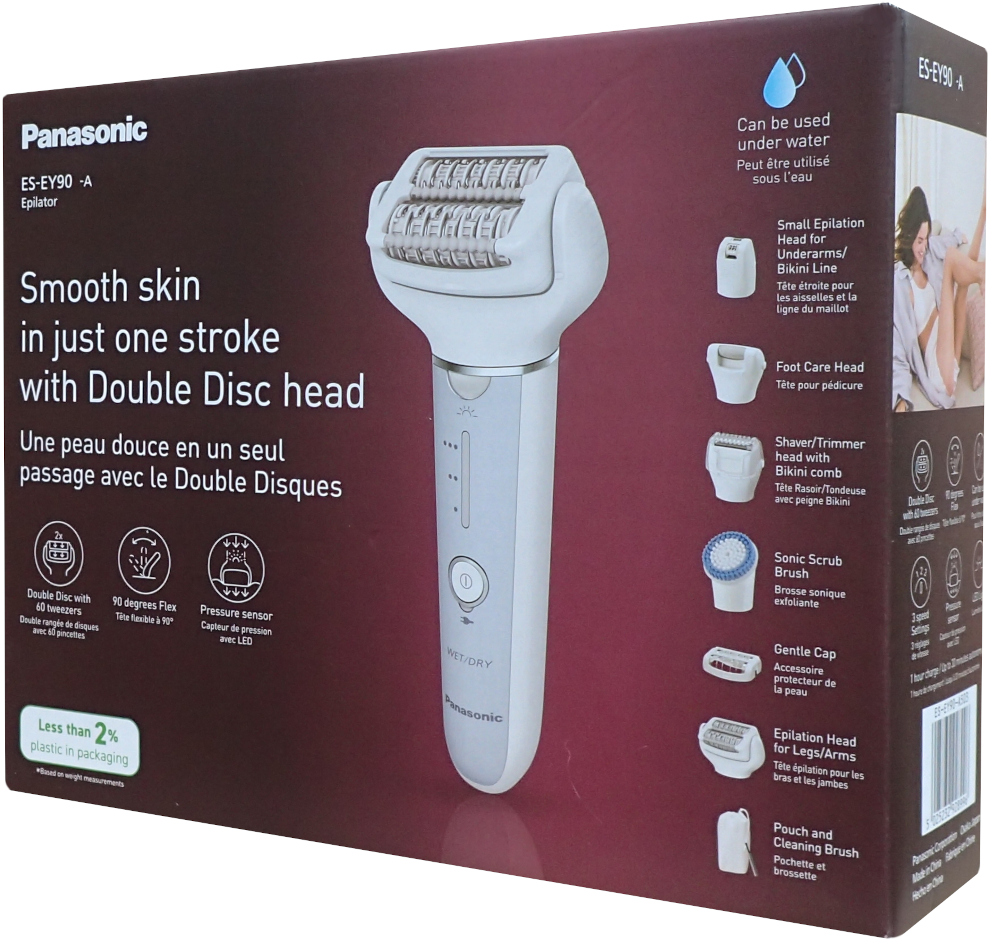 Depilátor Akumulátorový Holicí Strojek pro bikiny a nohy Panasonic ES-EY90 8 doplňků