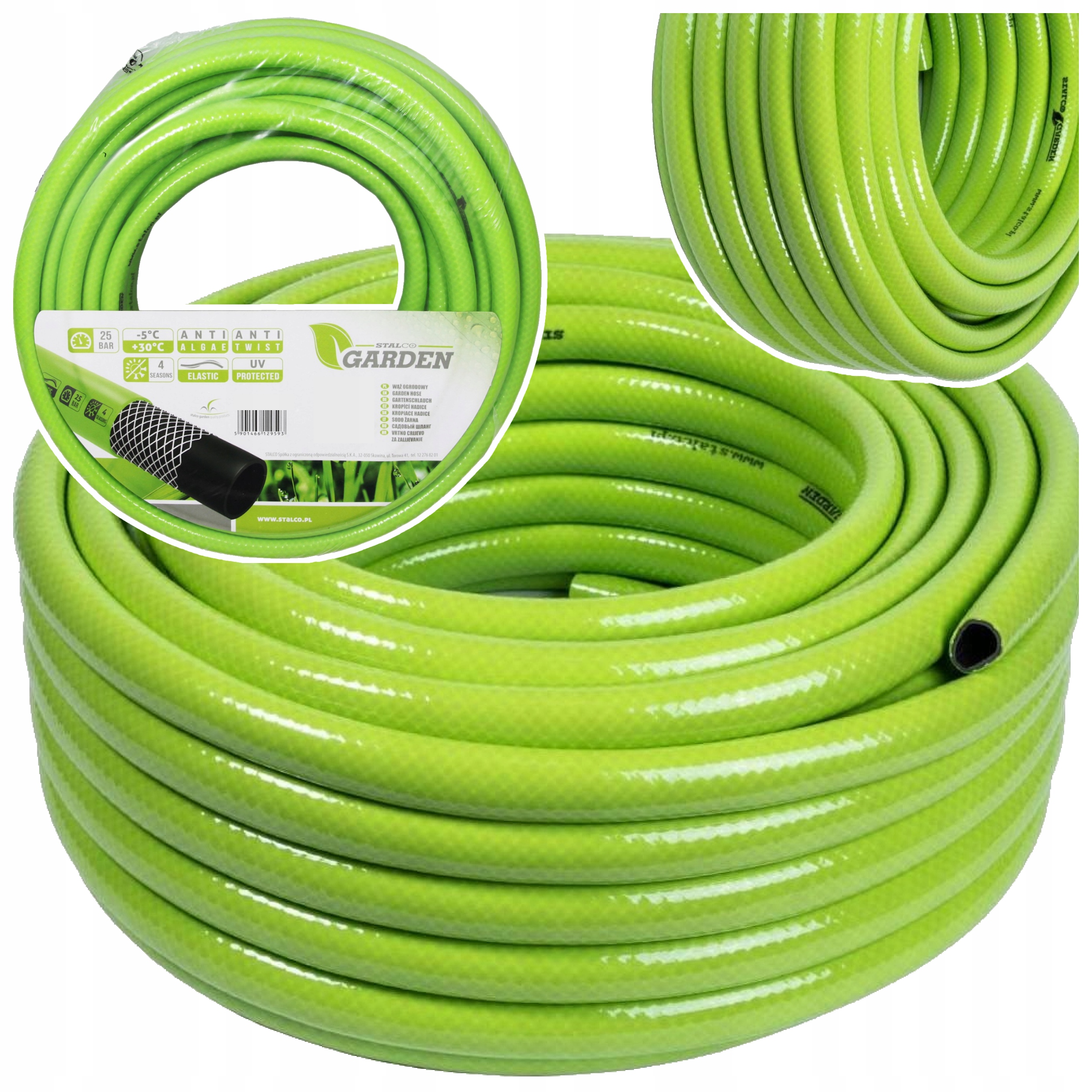 

Wąż Ogrodowy Mocny Oplot 1/2" 30m Stalco