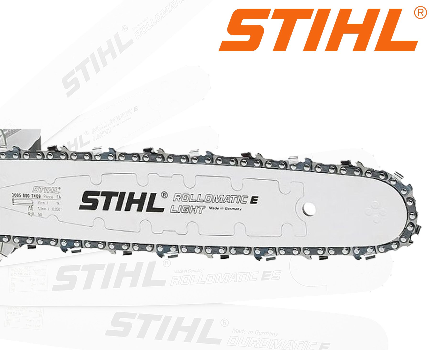 Prowadnica Do Pilarki Stihl 30050007409 35CM 1,3MM 3/8 50 Og Light Oryginał