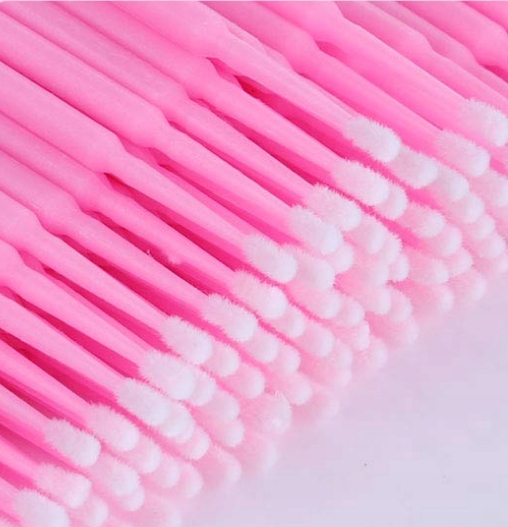 M7-2 RÓŻOWE SZCZOTECZKI MICROBRUSH RZĘSY MICRO 50x EAN (GTIN) 5904261551842