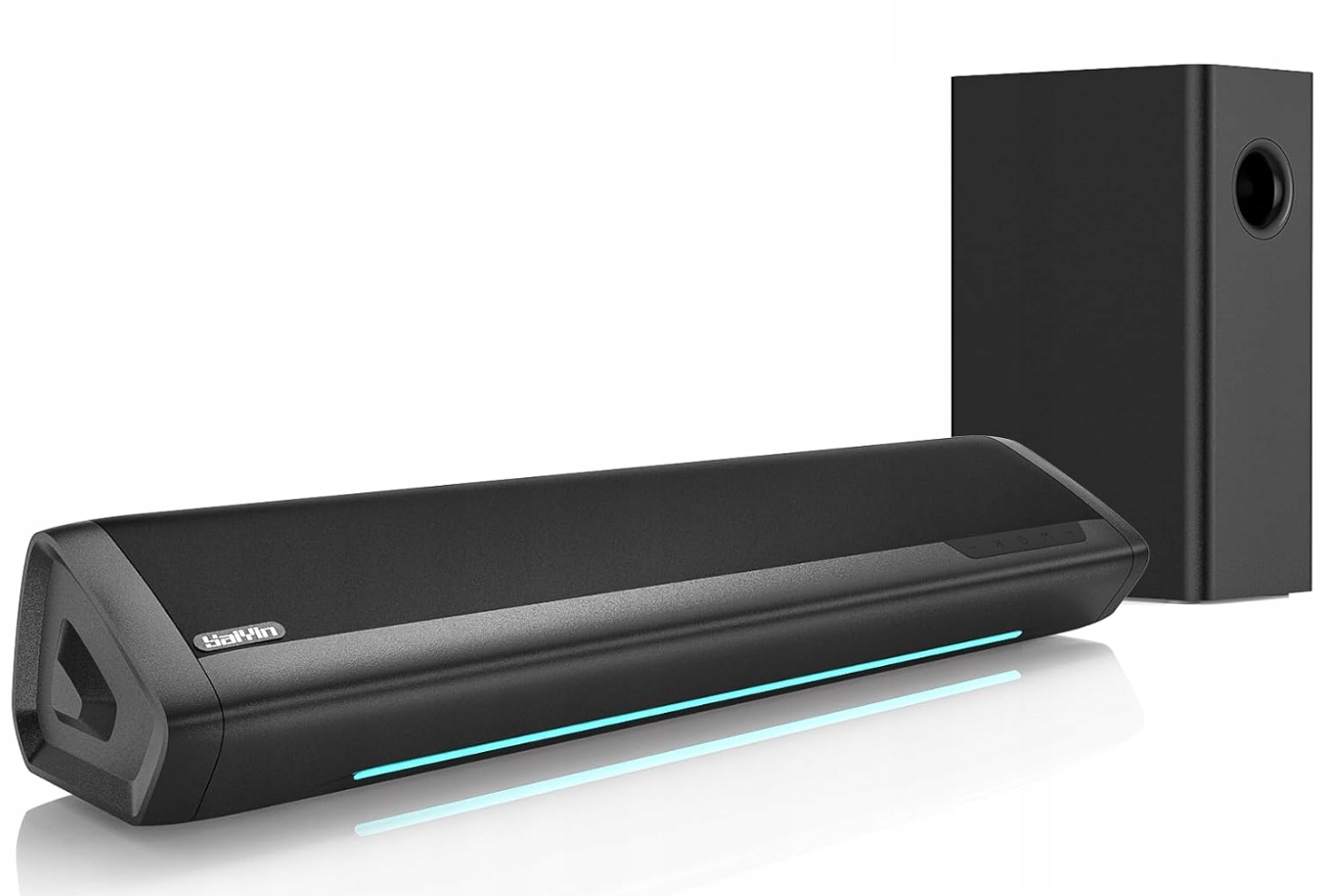 Soundbar z subwooferem Surround Sound System bas Bluetooth/Optical/AUX 2.1