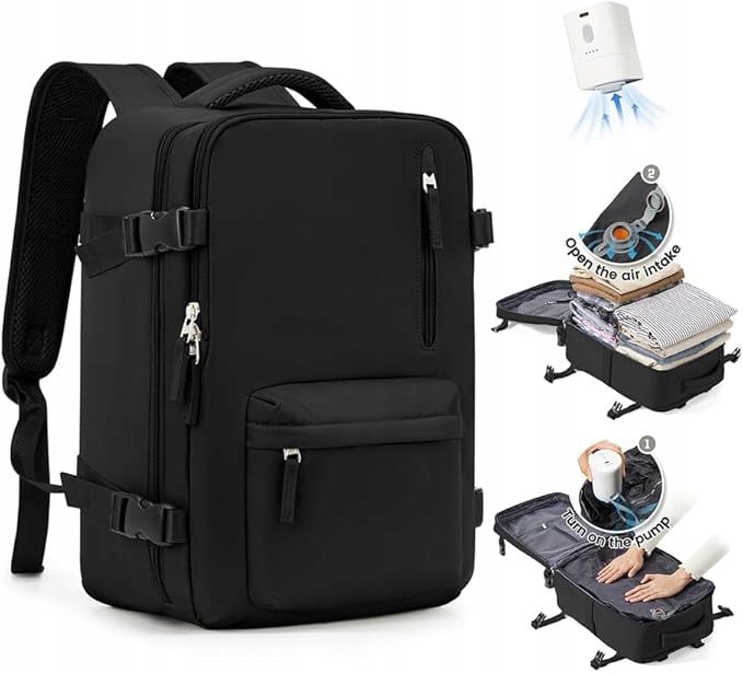 Szlx A01 – Batoh 40×20×25 příruční zavazadlo s Usb pumpou