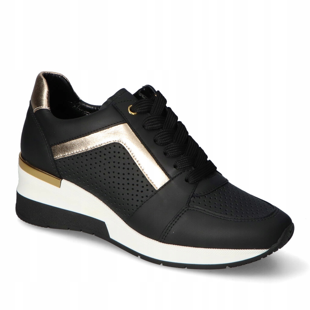 Tenisky Sala SA-529 Černá/Zlatá lico 37